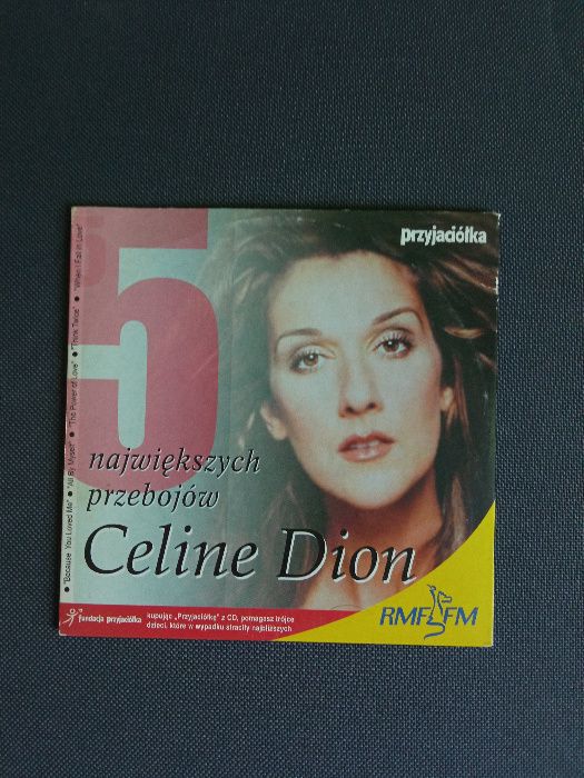 "5 największych przebojów Celine Dion" CD