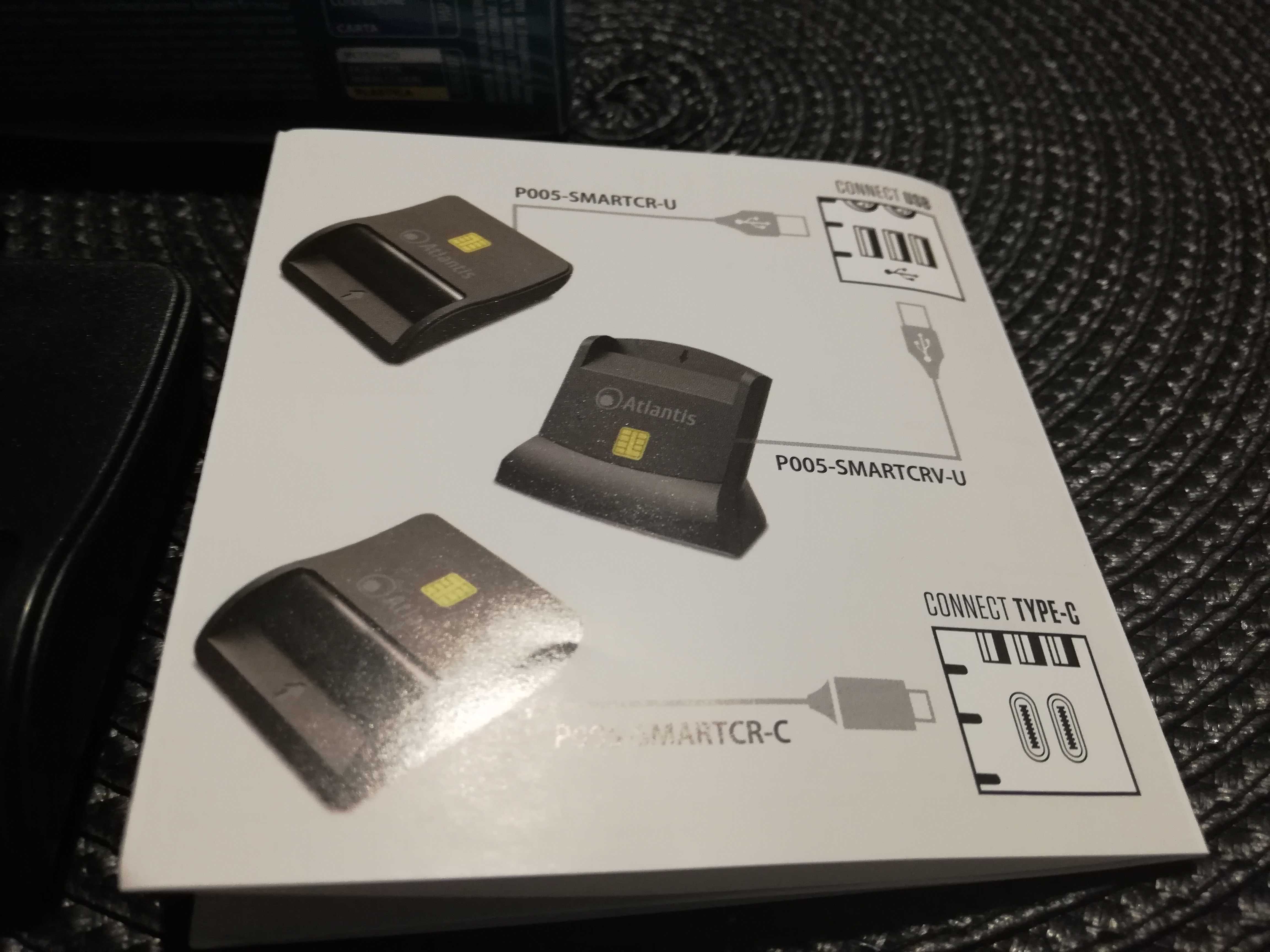 Czytnik kart kierowców chipowy USB SMART CARD