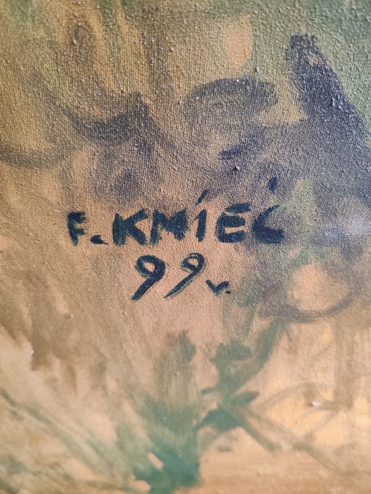 Obraz ręcznie malowany F. Kmieć 99r