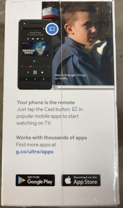 Google Chromecast Ultra 4K, оригінал