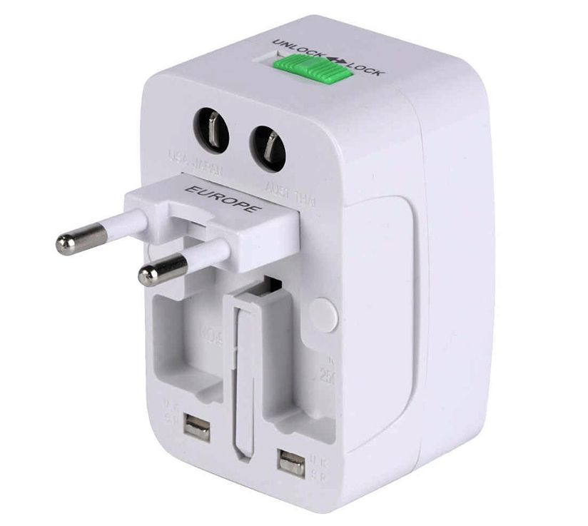 Przejściówka Uniwersalna Adapter Anglia/Usa/Japonia/Chiny