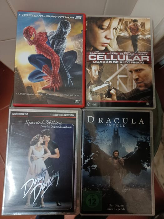 Filmes em DVD variados