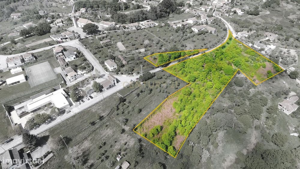 Terreno com vista deslumbrante para a Serra do Caramulo, junto à Estaç