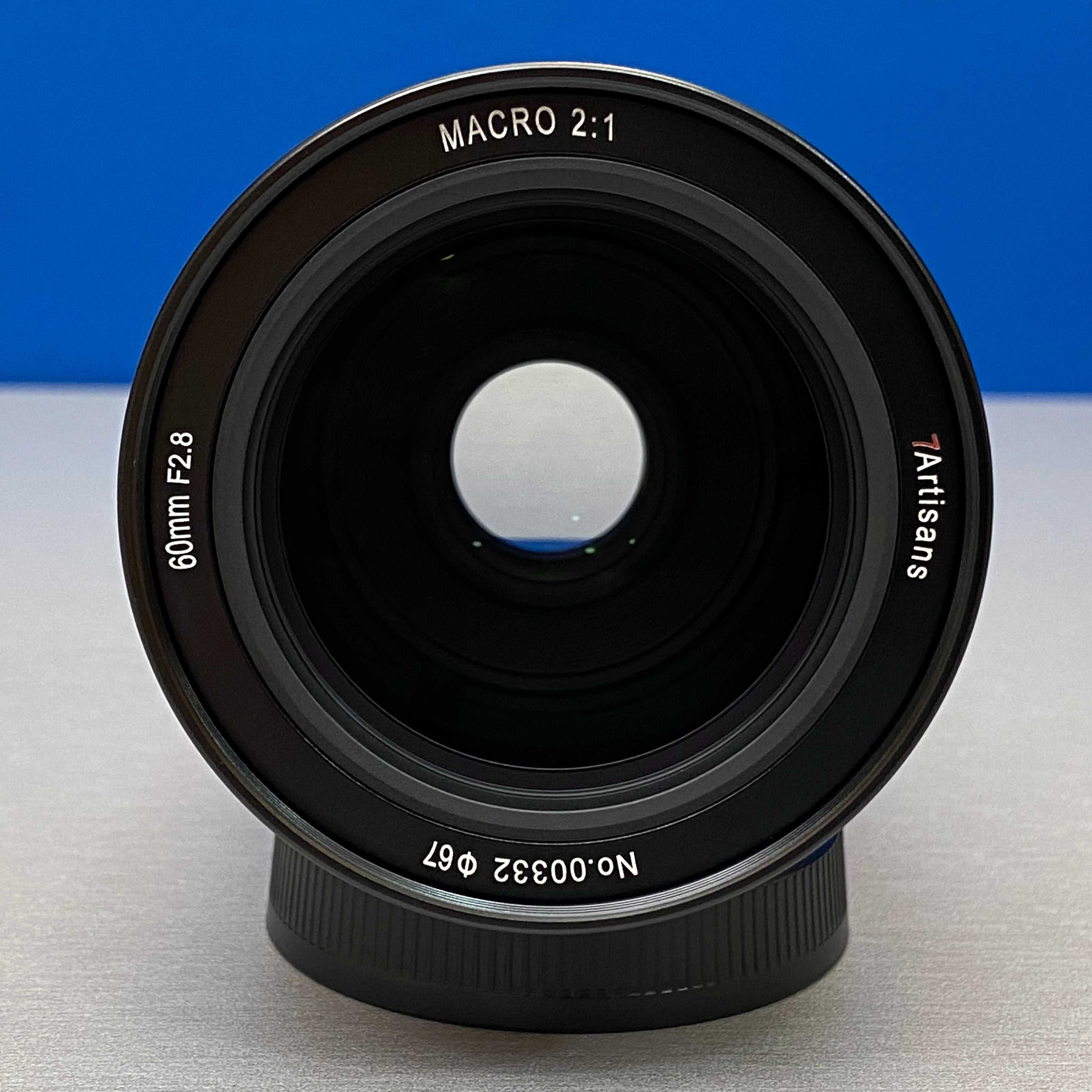 7Artisans 60mm f/2.8 Macro 2X (Sony FE) - NOVA - 3 ANOS DE GARANTIA