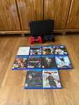 [PS4] Konsola PlayStation 4 Slim 1TB + 2 Pady + 10 Gier!