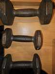 Stare hantle 4kg i 2x2kg