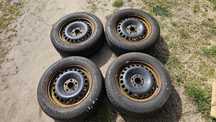 Komplet kół felga stalowa Ford S-Max 215/60R16 zimówki 5x110