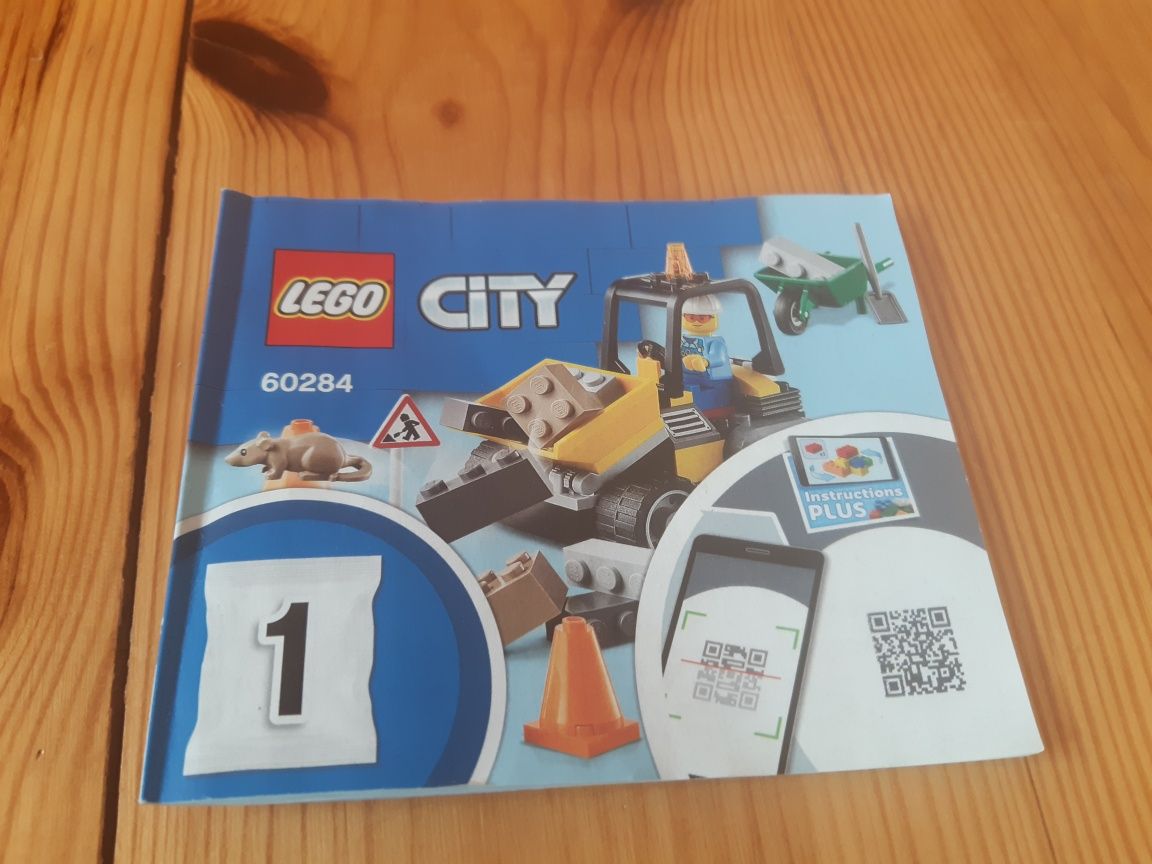 Lego CITY 60284 roboty drogowe