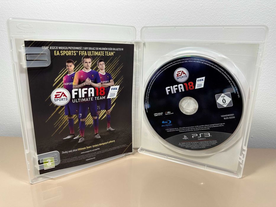 PS3 FIFA 18 EDYCJA LEGACY Super Stan Polskie Wydanie DUBBING PL
