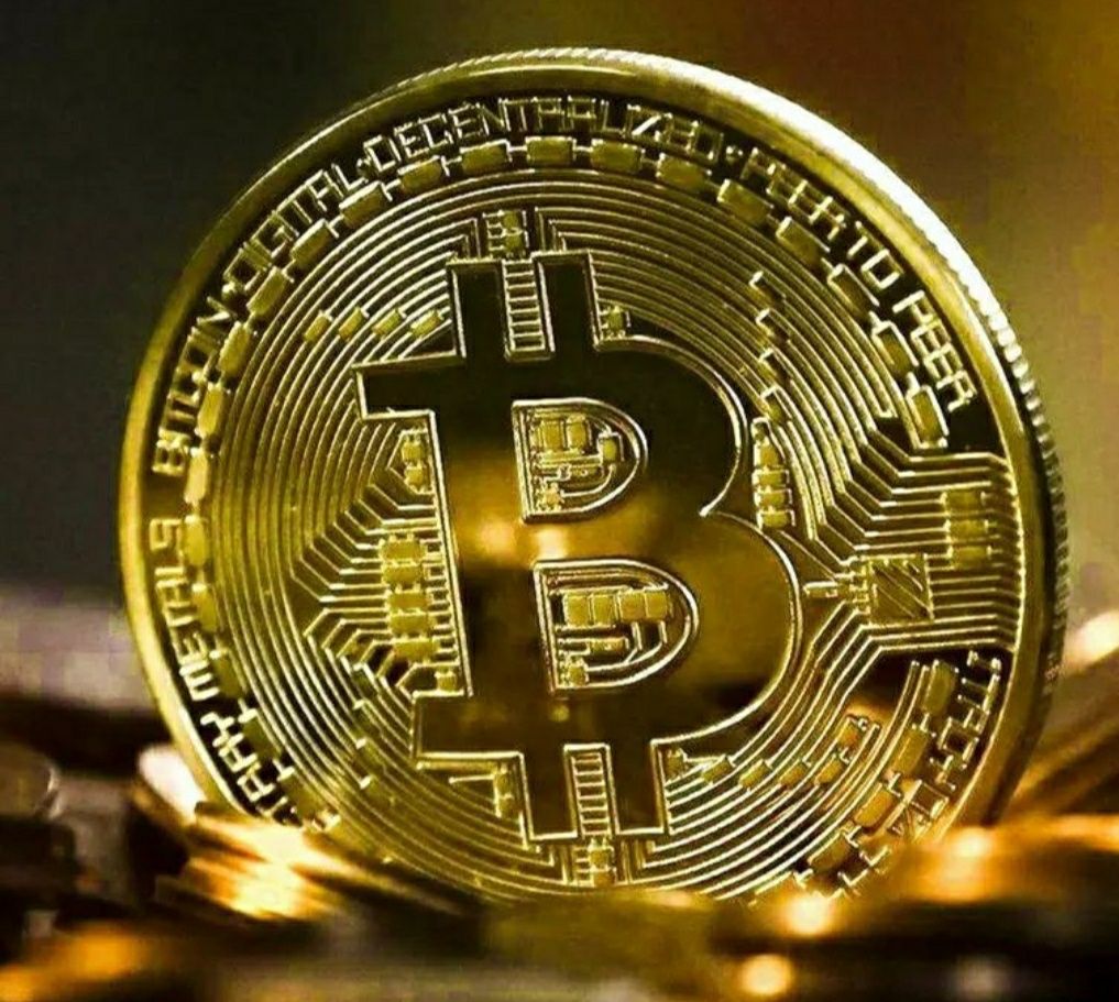 Zestaw 4 monet Bitcoin