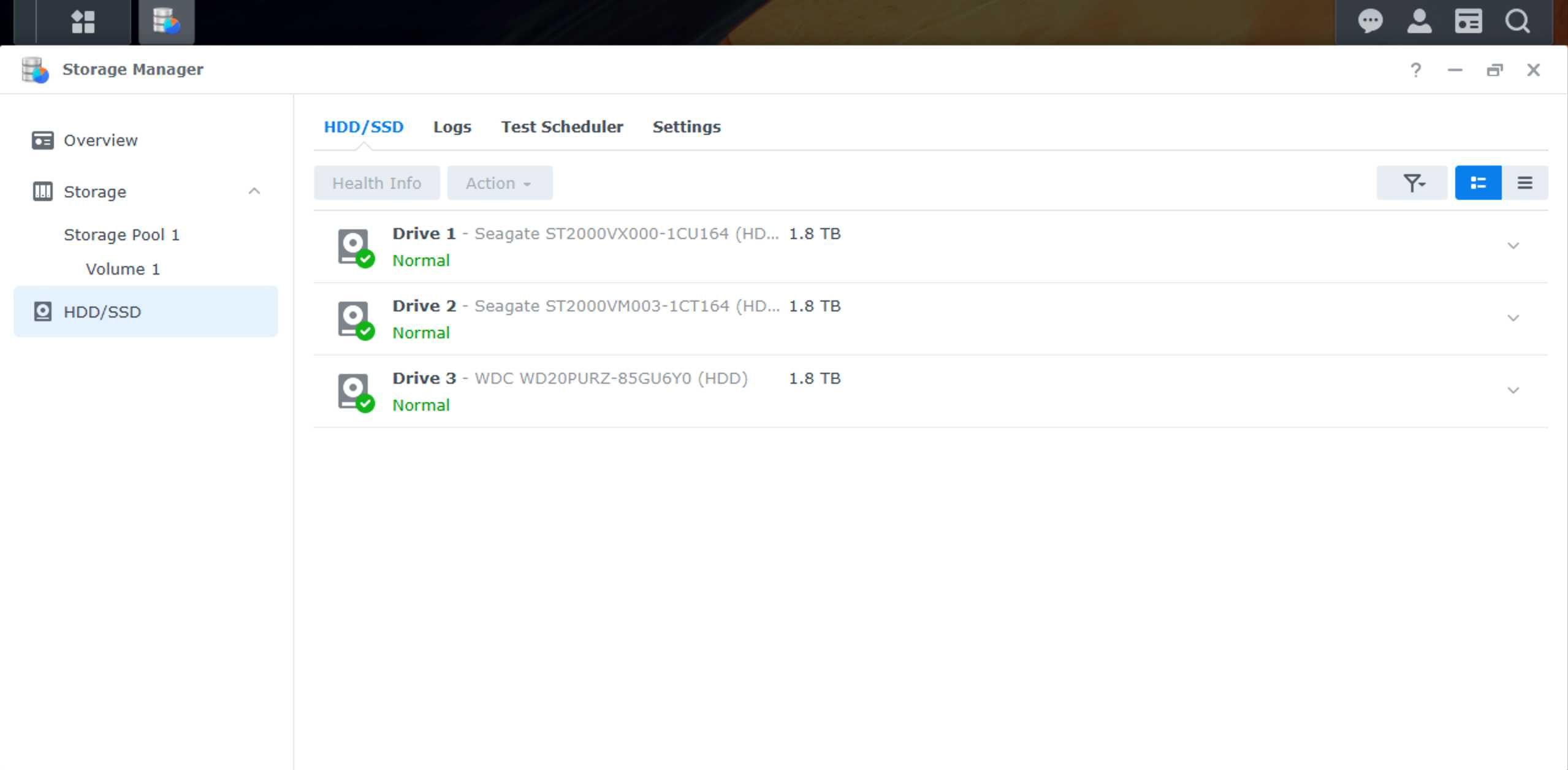 NAS мережеве сховище Synology DS1513+