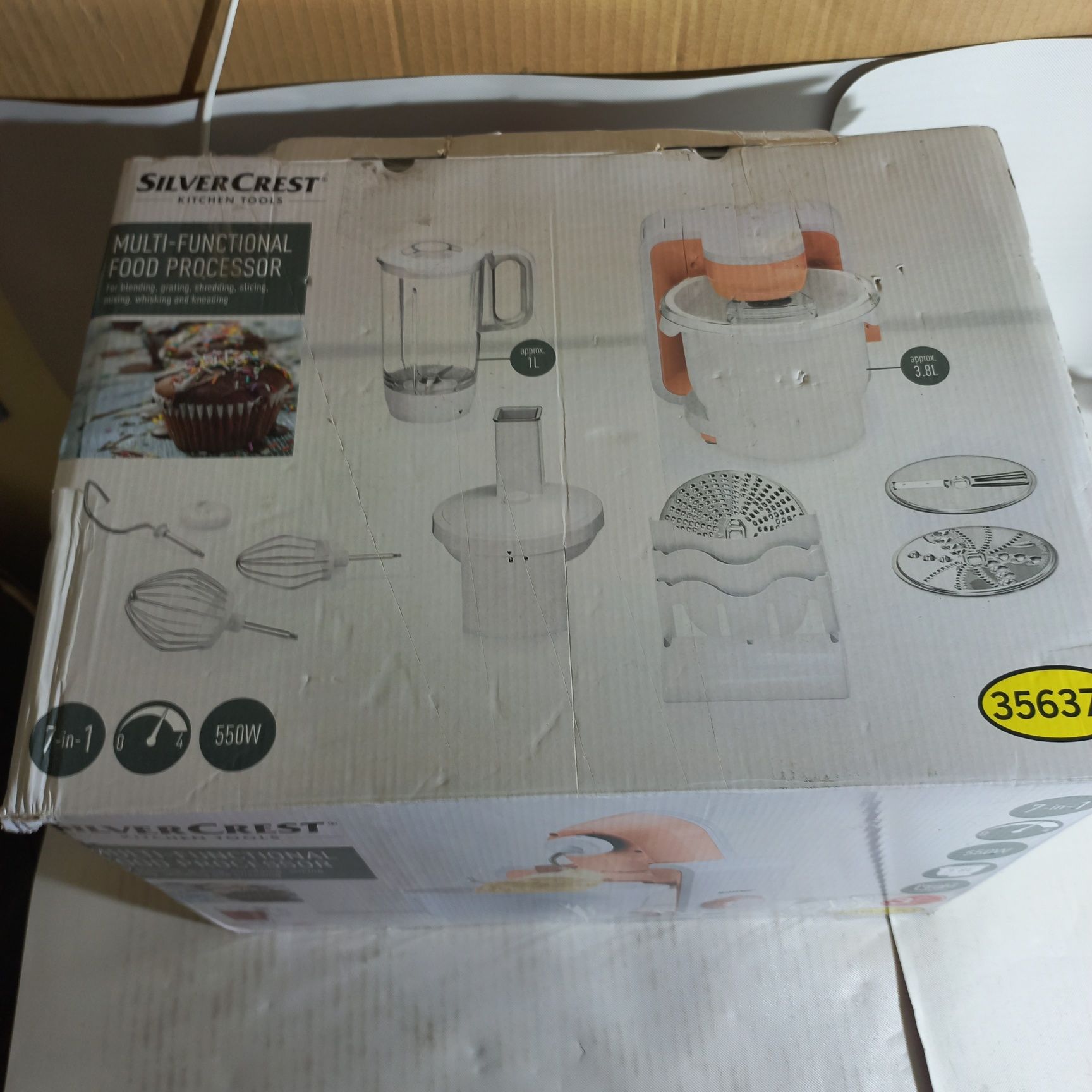 Кухонний комбайн SILVERCREST® »SKM 550 B2«,550 W

Характеристики

4 рі