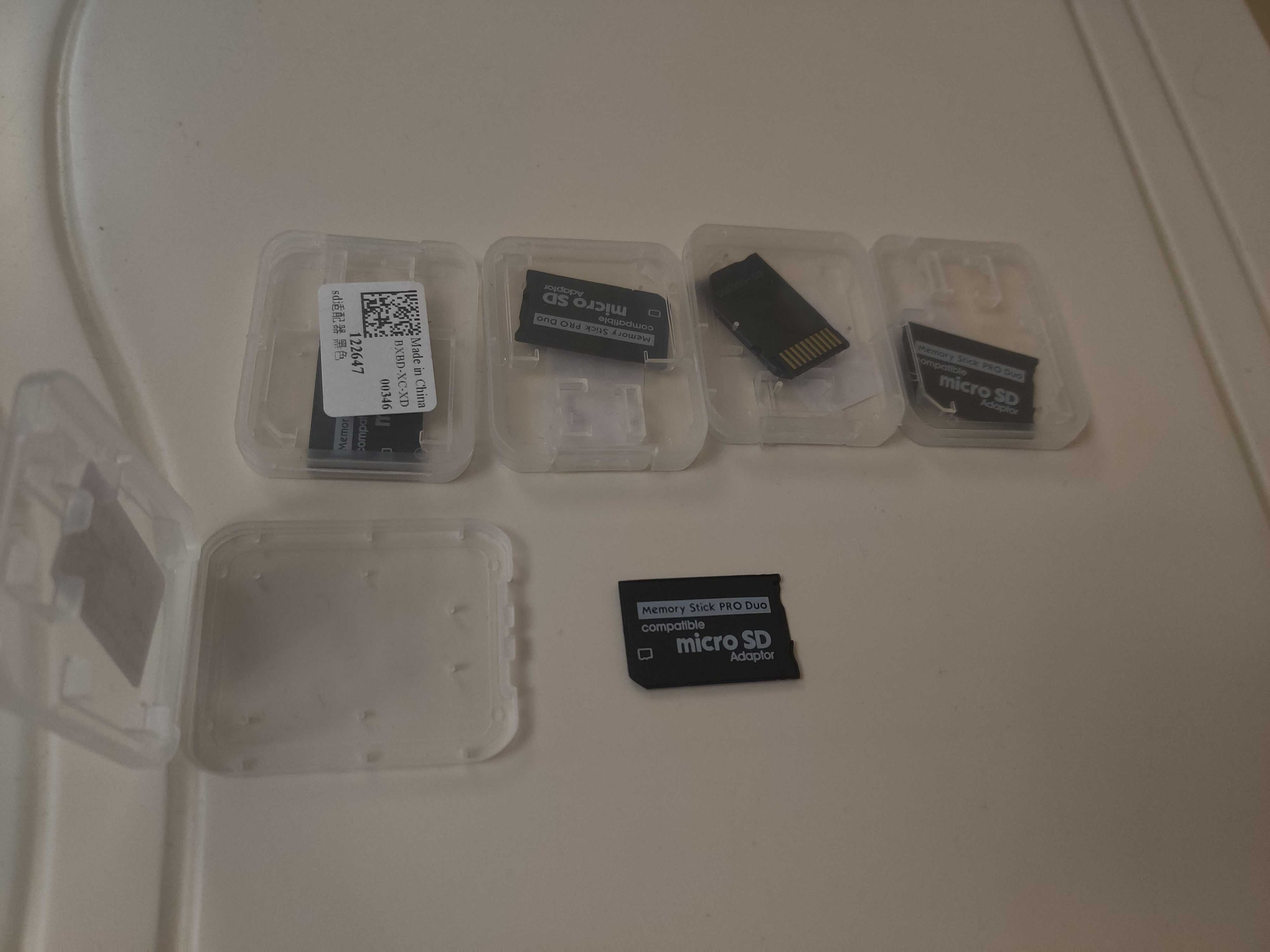 Переходник адаптер Micro SD (TF) на Memory Stick Pro Duo для Sony PSP