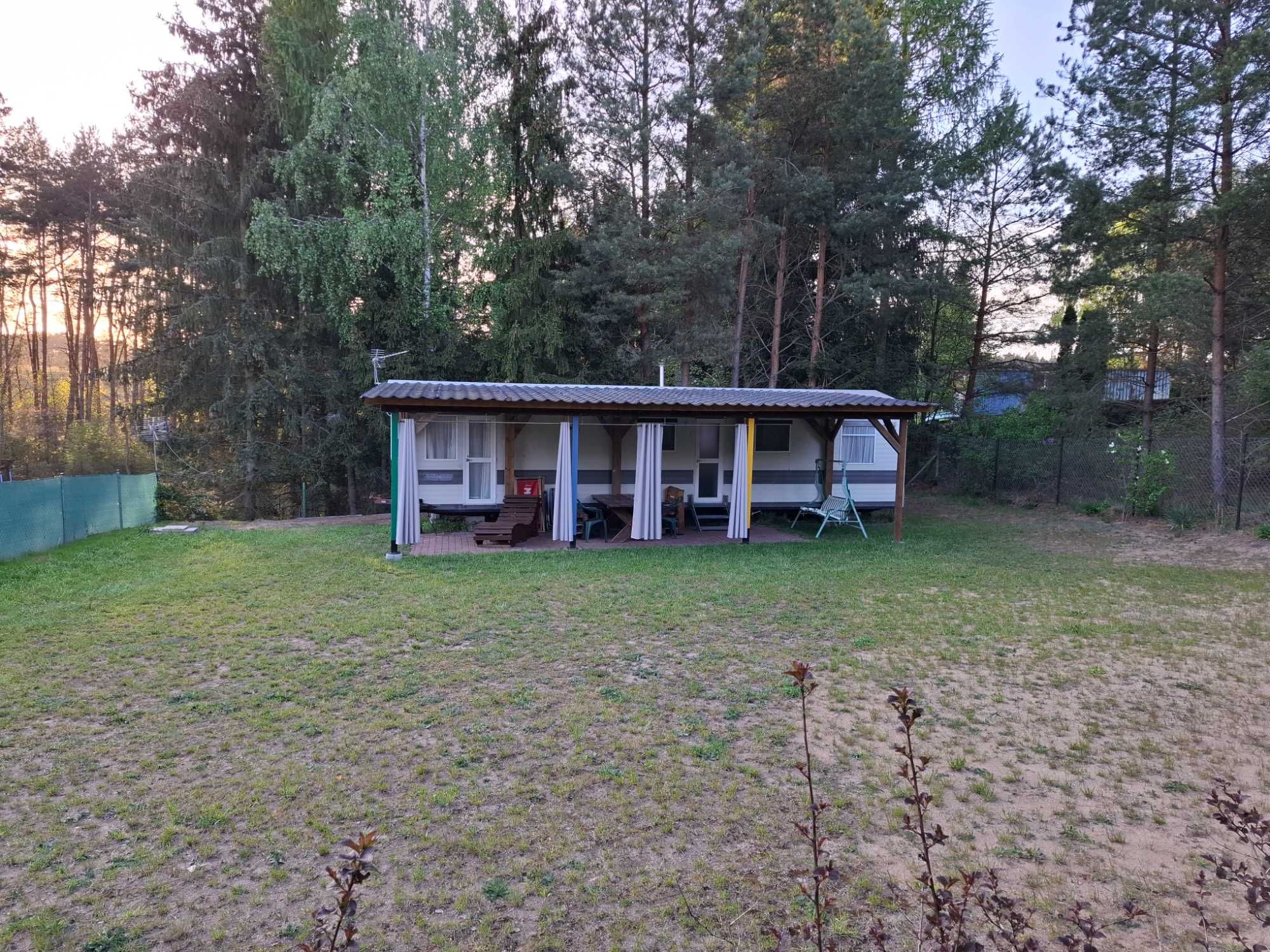 Domek 5-osobowy z łódką na mazurach nad jeziorem Ostróda, Zwierzewo.