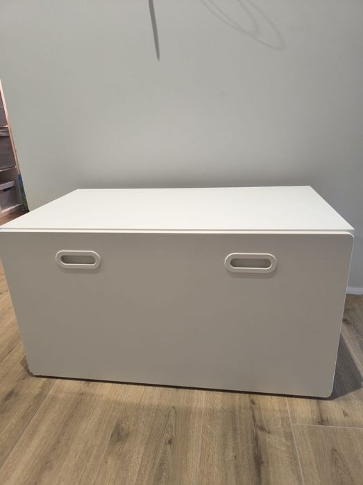 Smastad ławka skrzynia ikea, biała