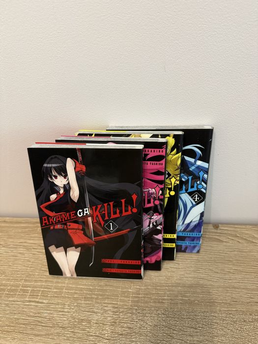 Akame Ga Kill, Waneko, tomy 1-4, manga