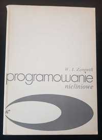 Programowanie nieliniowe - W.I. Zangwill