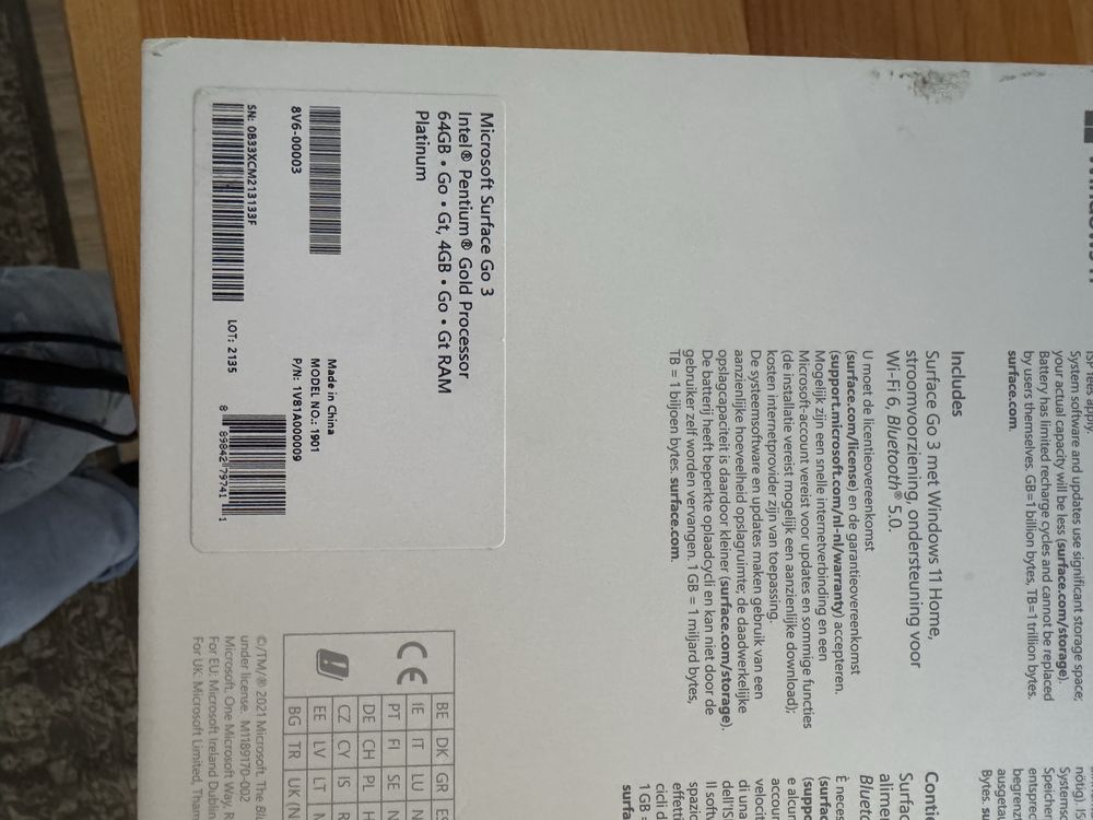 Microsoft Surface Go 3