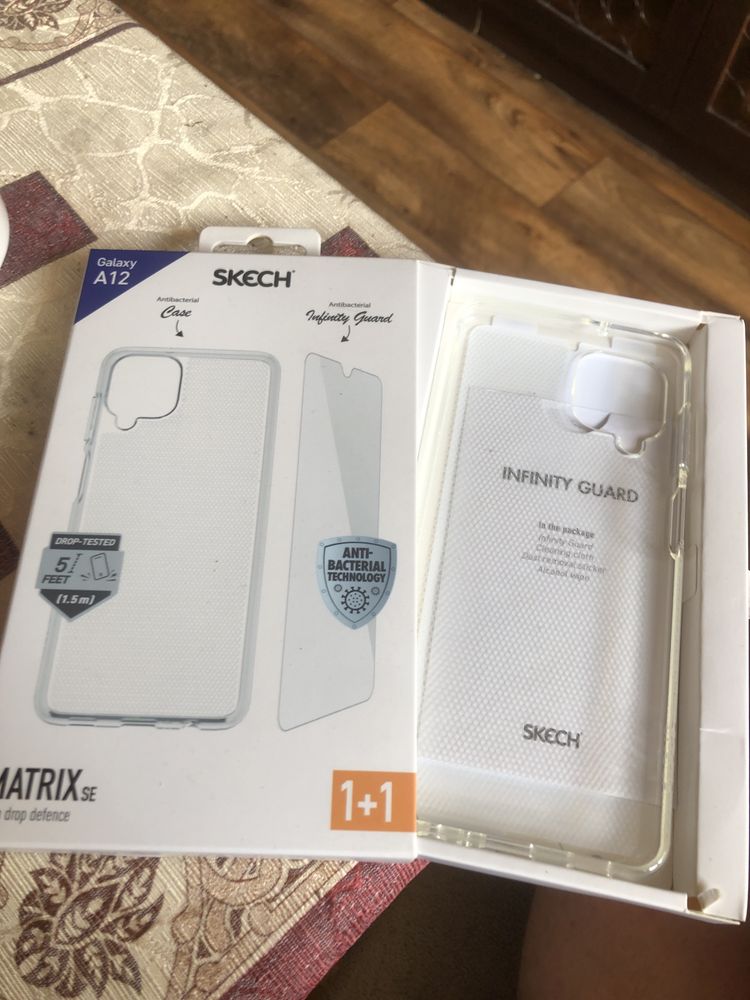 Etui Case + szklo Samsung Galaxy A12