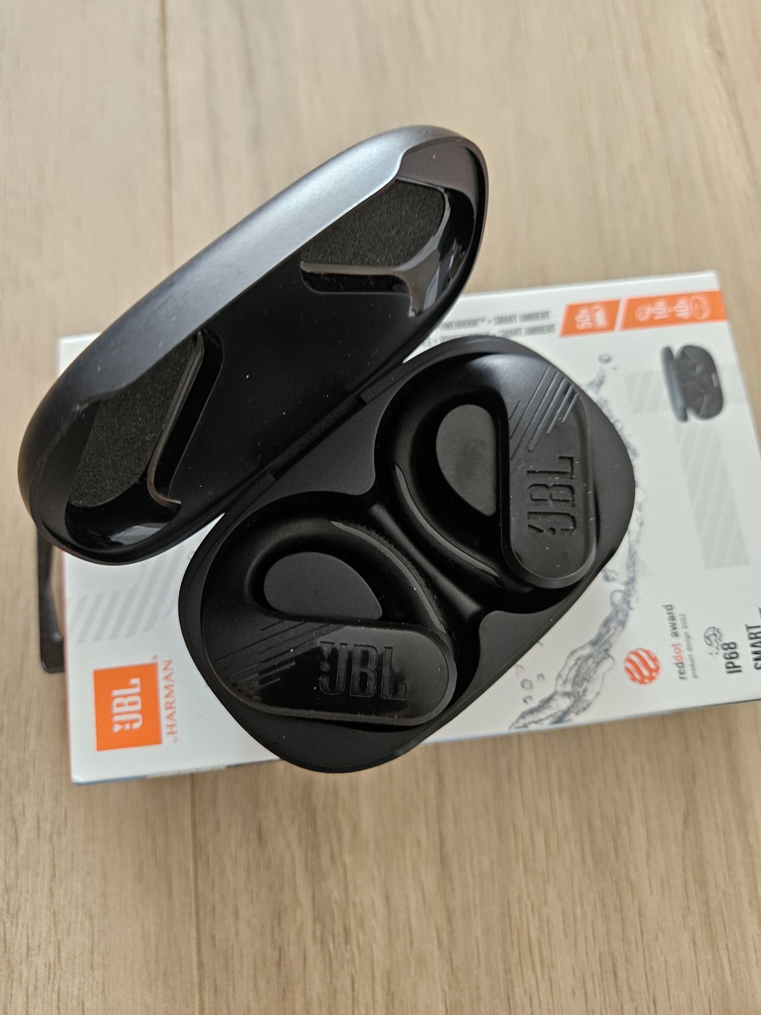 Słuchawki bezprzewodowe dokanałowe JBL Endurance Peak 3 Czarny