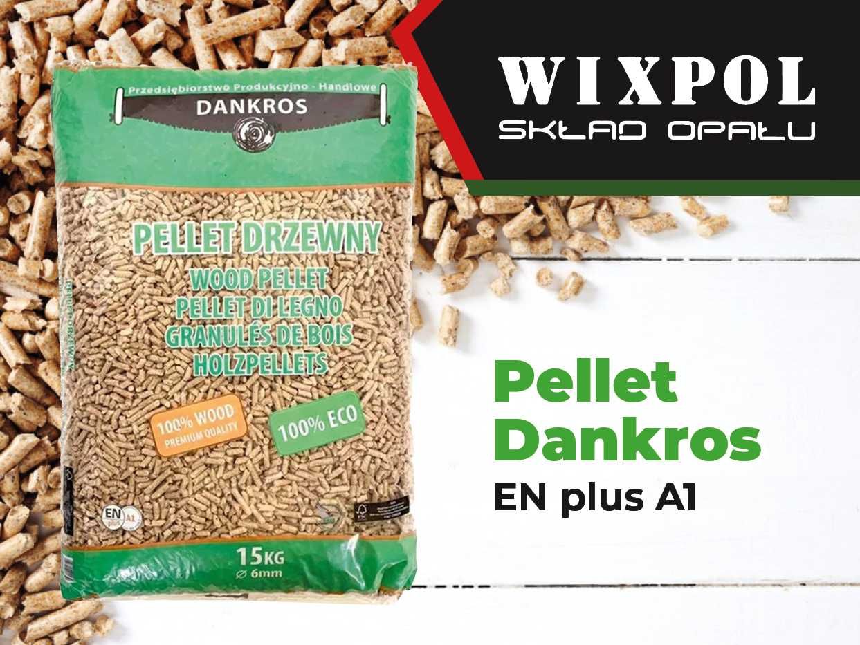 Pellet DANKROS, WIXPOL Skład Opału