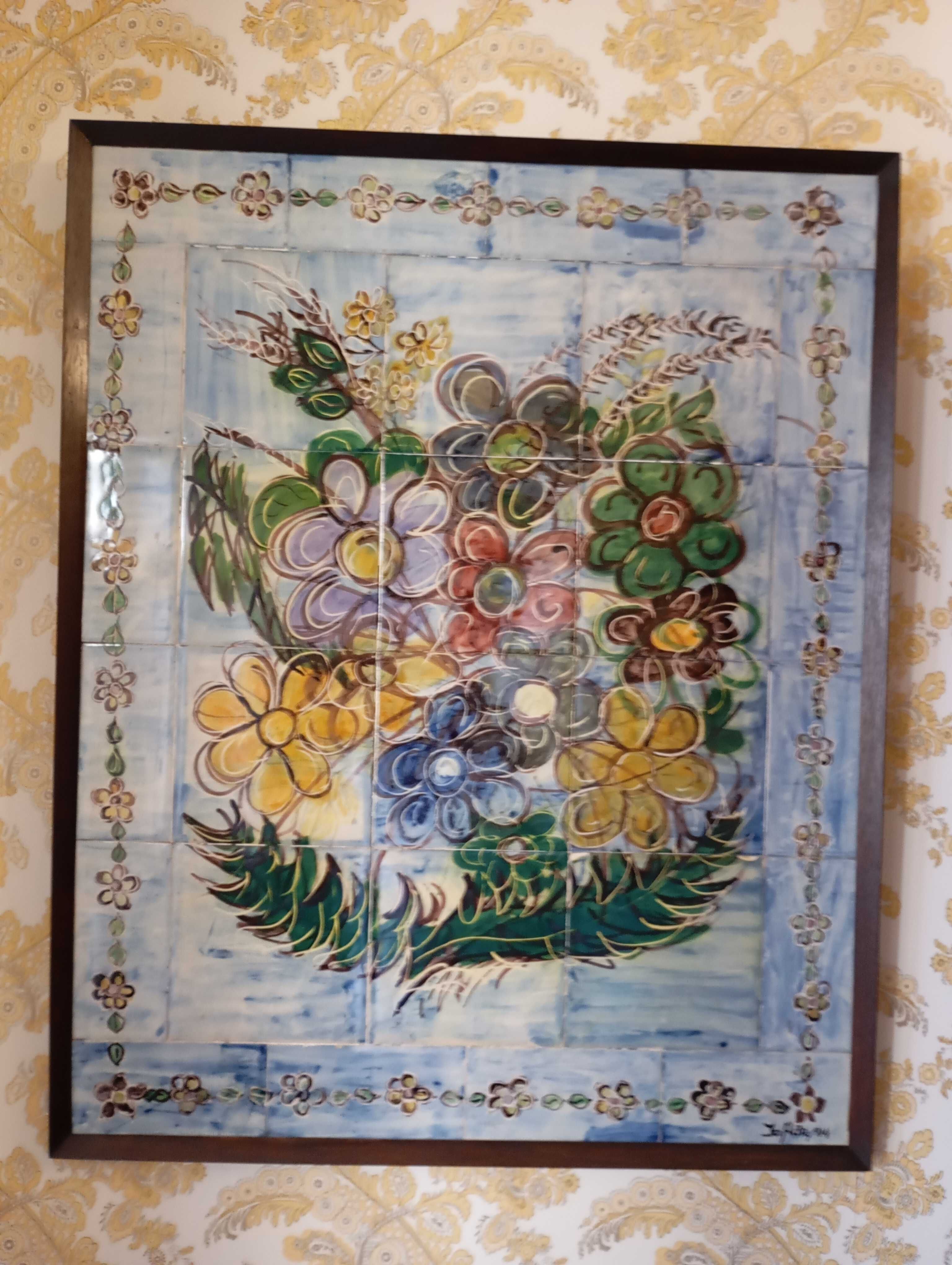 Painel de azulejos