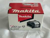 Nowy akumulator Makita BL4040F 40V Max, 4,0 Ah fabrycznie zapakowany!