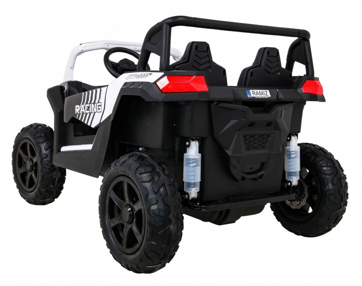 Buggy ATV Strong Racing dla 2 dzieci AIR Biały XL