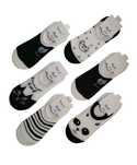 6 par - Skarpety damskie -  BARELINKI -  35-38 | 39- 41 - mix wzory