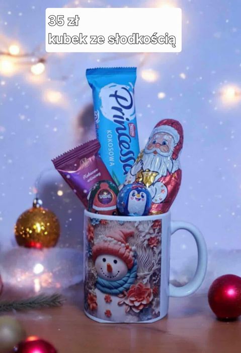 Kubek ze słodkością