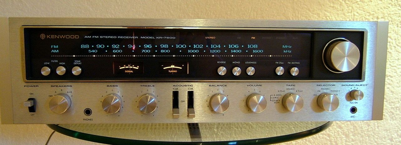 1976r amplituner Kenwood KR-7600