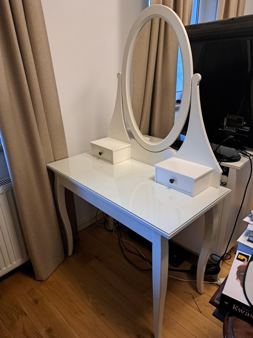 Toaletka Ikea Hemnes biała