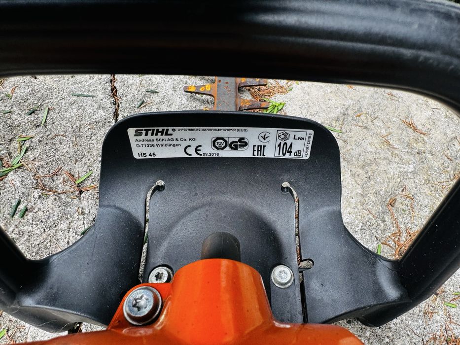 Nożyce spalinowe do żywopłotu Stihl HS45 HS 45 jak nowe/100% sprawne!