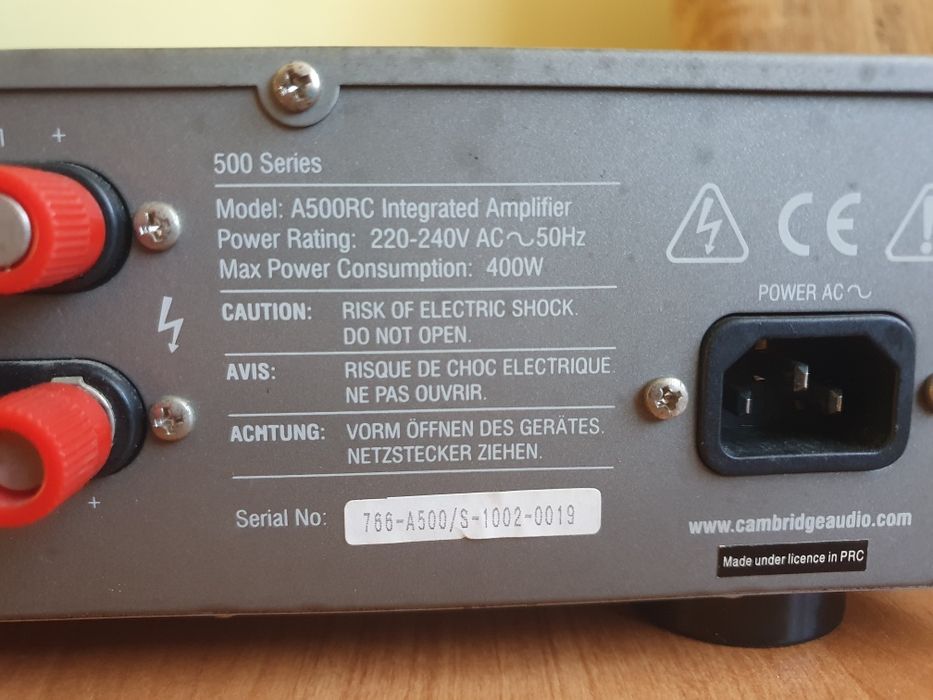 Cambridge audio a500