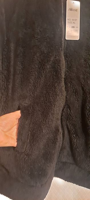 Ciepła bluza futerkowa