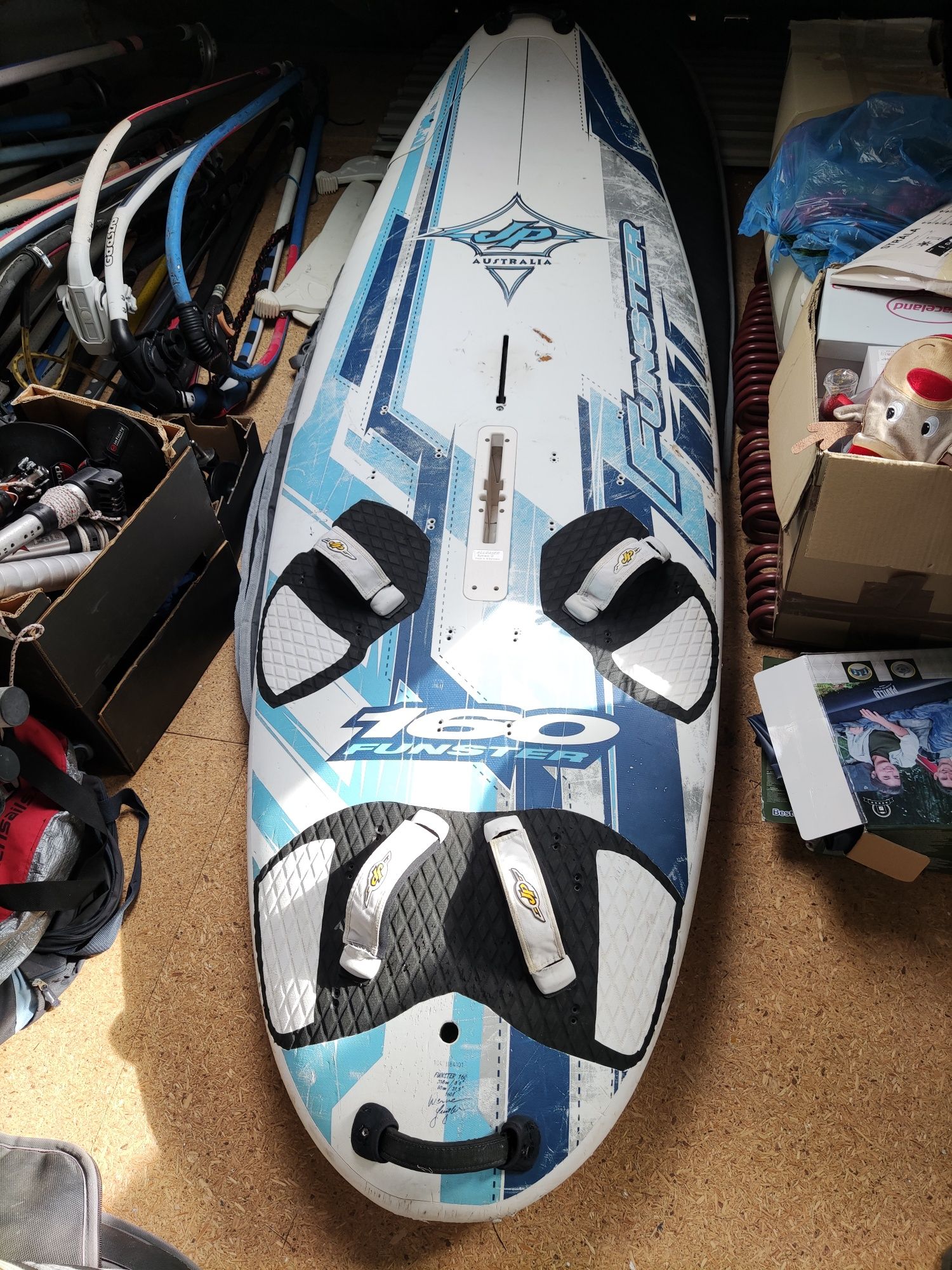 Deska mieczowa 160 litrów szer. 80cm dł. 258cm JP Windsurfing Nauka