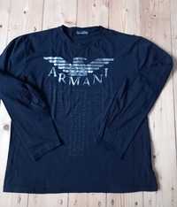 Блуза, футболка Giorgio Armani з принmом XXL, чорна  оригінал, котон