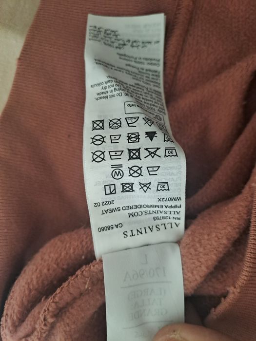 Sweatshirt rapariga AllSaints tamanho L