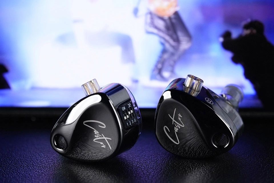 Наушники KZ Castor Improved Bass 2 динамика и эквалайзер, шикарный бас