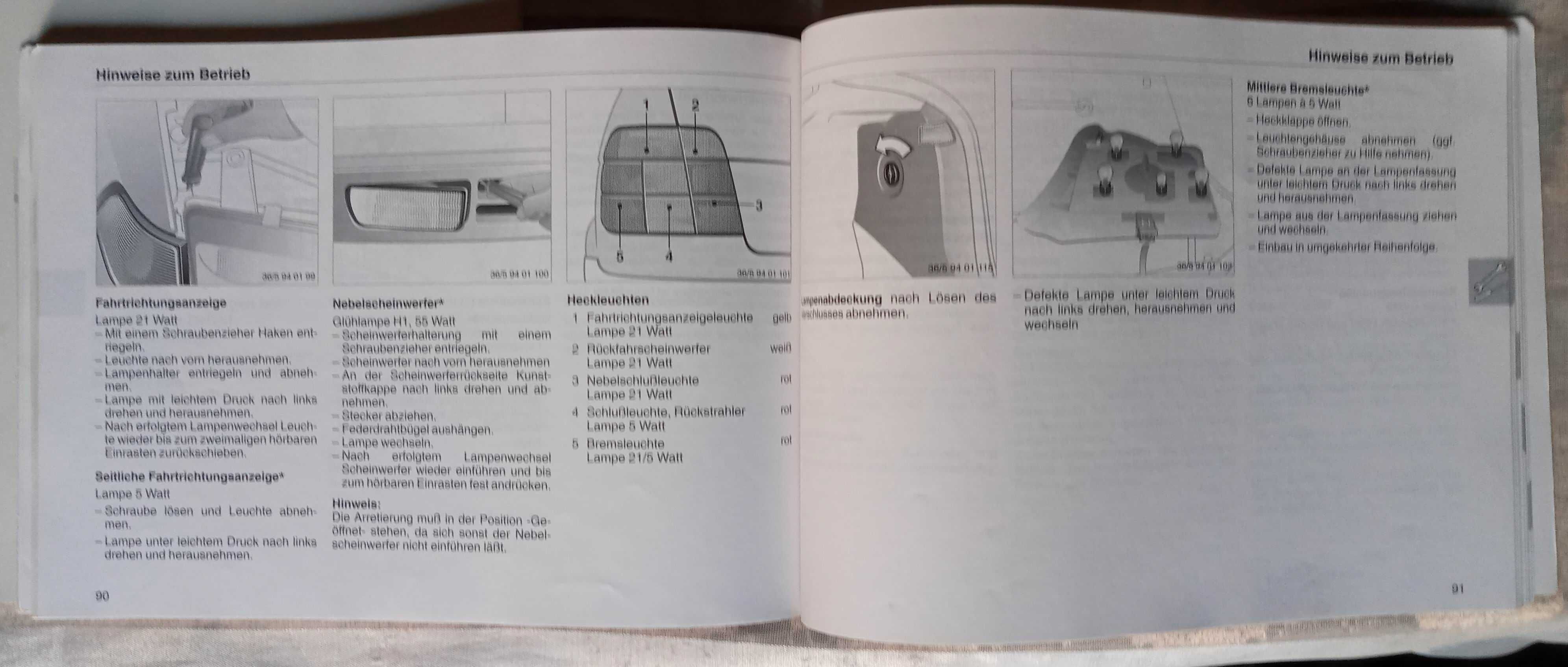 Książka instrukcja BMW 3 e36