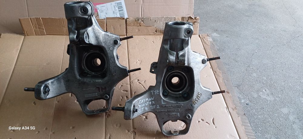 Zwrotnica lewa tylnia porsche cayman boxster GT4 9F2