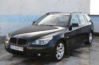 BMW e61 525d m57 żeliwny blok Logic7 Bixenon Skrętny Czarna Zadbana