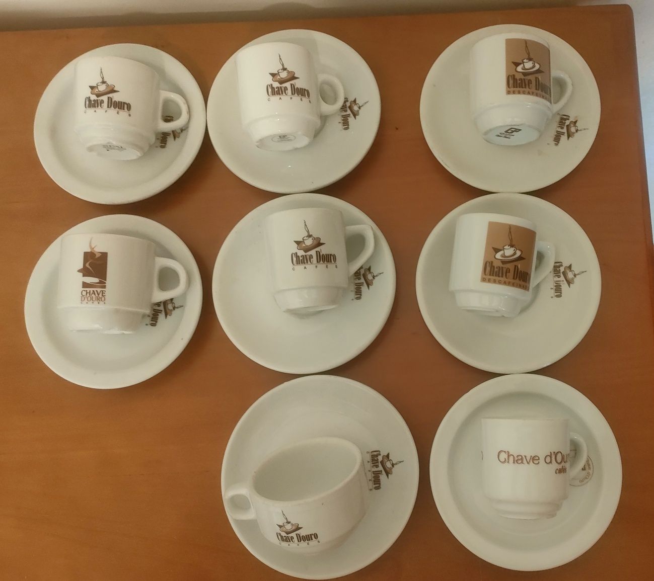 Chávenas café várias marcas