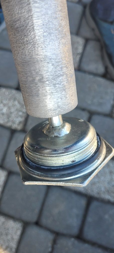 Anoda magnezowa gwint 58.5mm 2 1/4 cala  dl. 45cm