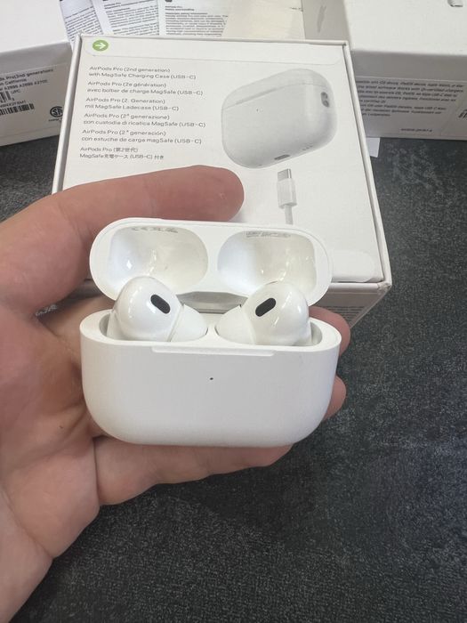 ‼️Наушники AirPods Pro 2 2025 Lux +Шумоподавление‼️[ОПТОМ ДЕШЕВШЕ] ‼️