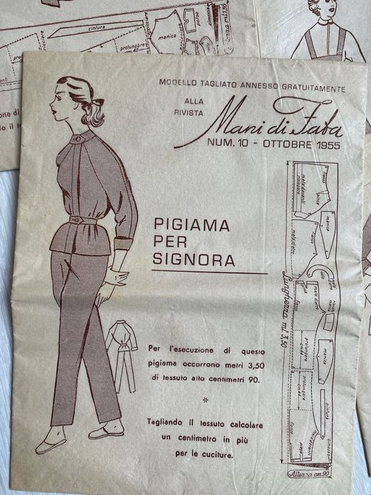 Викрійки вінтажні мода шиття