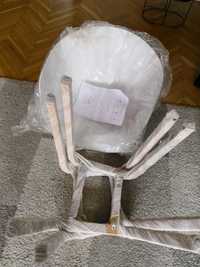 Samea krzesło białe Agata meble nowe