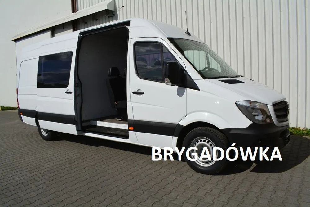 Mercedes-Benz Sprinter MAXI 316 CDI LIFT brygadówka  6-cio osobowy blaszak DOKA HOLENDERKA KLIMA