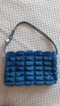 Clutch Miss Sixty Pêlo Azul