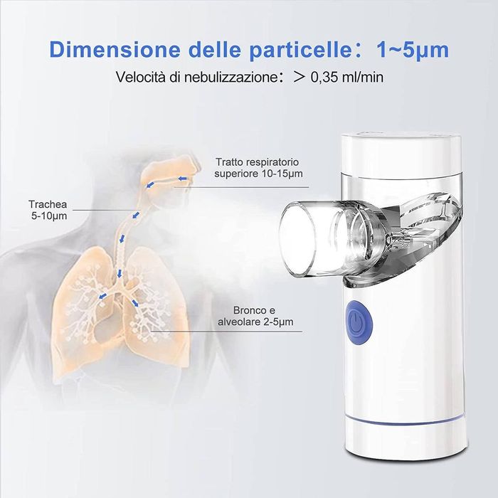 Ультразвуковий аерозольний небулайзер-інгалятор для аерозольної терапі